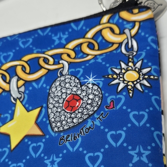 BRIGHTON GLAM GIRL CROSSBODY PURSE MINI BAG FASHIONISTA BLACK WHITE STRAP WOMEN - Picture 13 of 13